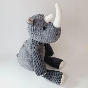 Scentsy Buddy Ruby The Rhino 16"‎ Gray Plush No Scent